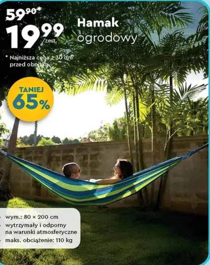 hamak ogrodowy