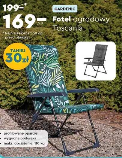 fotel ogrodowy