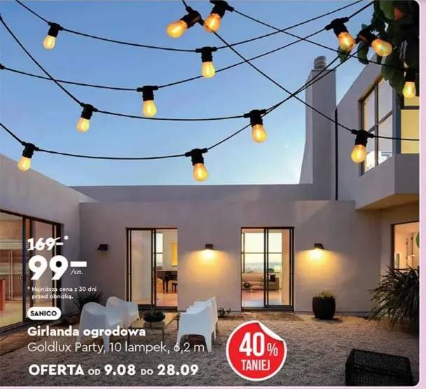 girlanda ogrodowa