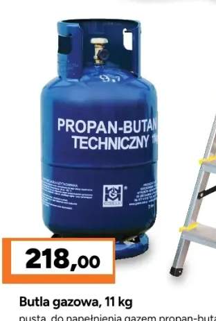 butla gazowa pusta
