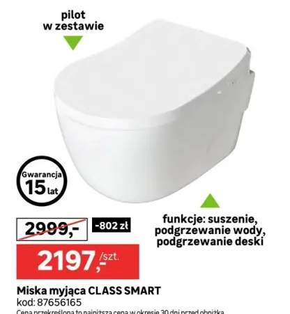 Miska myjąca CLASS SMART