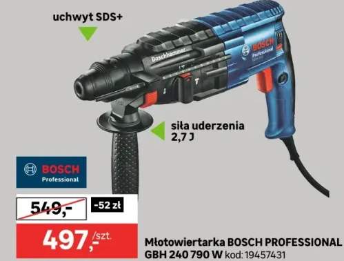 Młotowiertarka uchwyt SDS+, siła uderzenia 2,7J