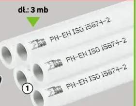 Rura PP twarda do zgrzewu 20 mm