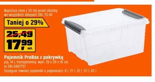 pojemnik plastikowy