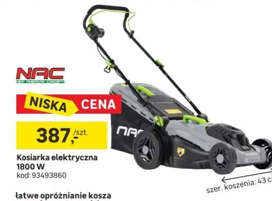 Kosiarka elektryczna LE18-E-43-PB-C 43cm 1800W