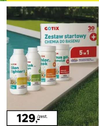 Zestaw startowy do wody basenowej 5w1 Gotix
