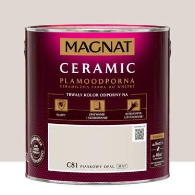 Farba Magnat Ceramic Piaskowy opal 2.5 l