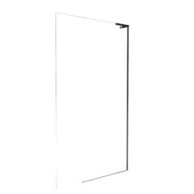 Kabina Walk-in Pure 90x200 transparentna profil czarny Durasan