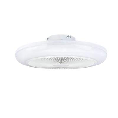 Lampowentylator Patna LED z pilotem 2300 lm 17W RGBIC biały 48 cm Inspire
