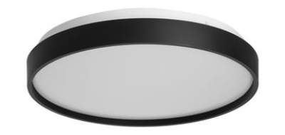 Plafon Nube czarny śr. 29 cm 1850 lm LED ORO