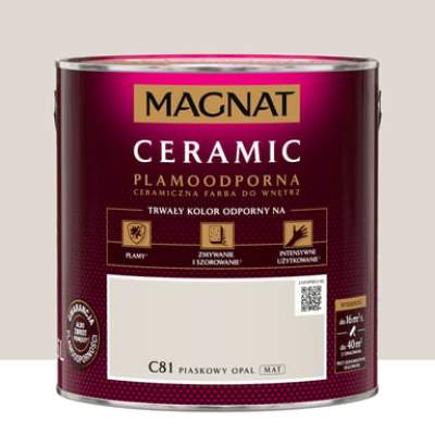 Farba Magnat Ceramic Piaskowy opal 2.5 l