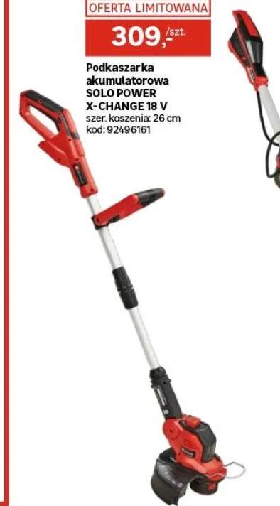 Podkaszarka akumulatorowa 18V 26 cm Power X-Change Einhell