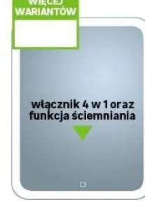 Lustro łazienkowe z wbudowanym oświetleniem Prima 60 x 120 Venti