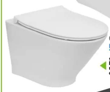 Miska WC wisząca Legacy Compacto Rimless Roca z powłoką Maxi Clean
