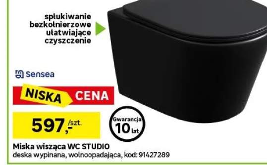 Miska WC wisząca Studio Sensea