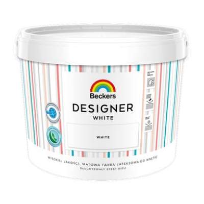 Farba Beckers Designer White Biały 10 l