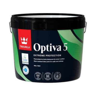 Farba Tikkurila Optiva 5 2.7 l Baza A mat