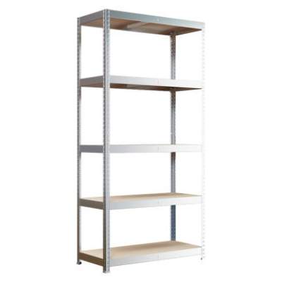 Regał metalowy 120 kg 180 x 90 x 40 cm 5P Metalkas