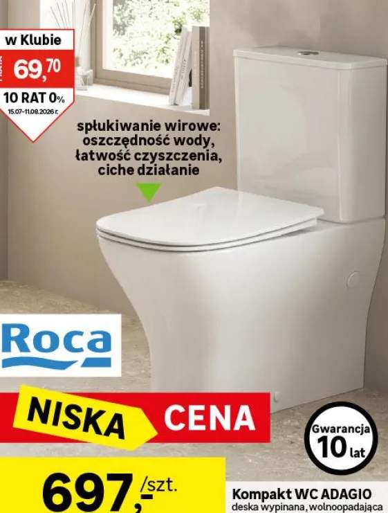 WC kompakt Adagio wirowy Roca