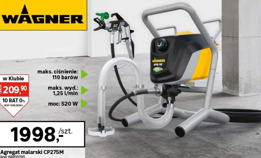 Agregat malarski Control PRO275M WAGNER
