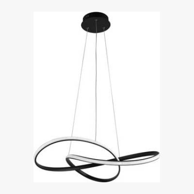 Lampa wisząca Consa czarna LED Italux