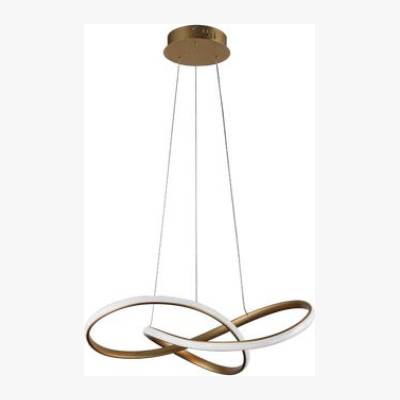 Lampa wisząca Consa złota LED Italux