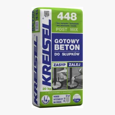 Gotowy beton do słupków post mix 448 20 kg Kreisel