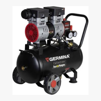 Kompresor bezolejowy 24 L 8 Bar Germina