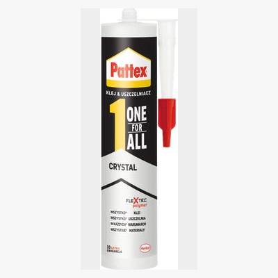 Klej montażowy ONE FOR ALL CRYSTAL 290 ml PATTEX