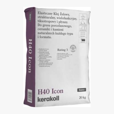 Zaprawa klejowa żelowa  H40 ICON 20 kg Kerakoll