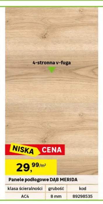 Panele podłogowe Dąb Merida