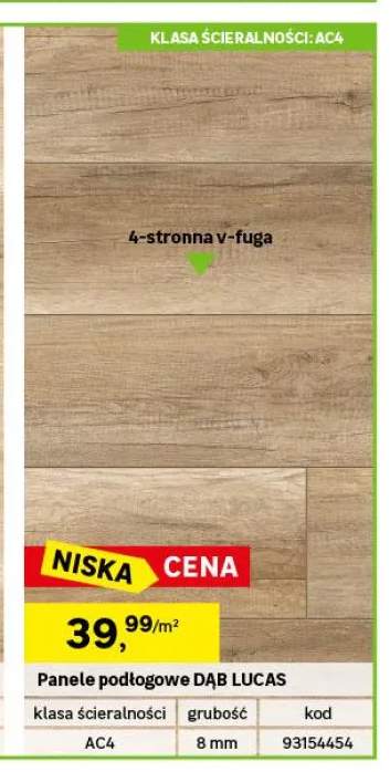 Panele podłogowe Dąb Lucas