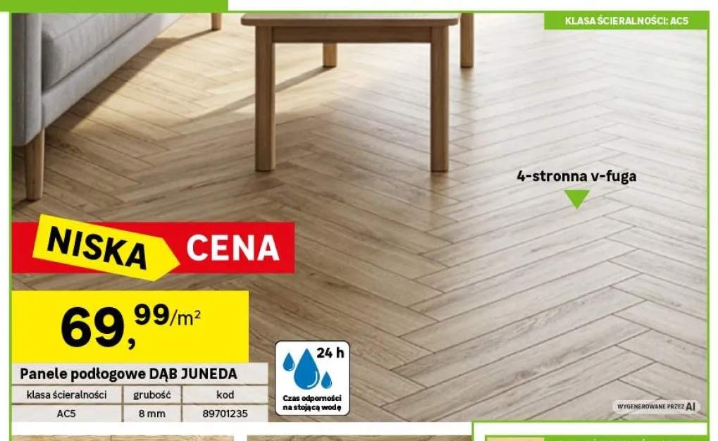 Panele podłogowe Dąb Juneda Classen