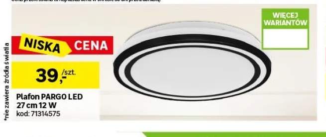 Plafon Pargo LED 27 cm