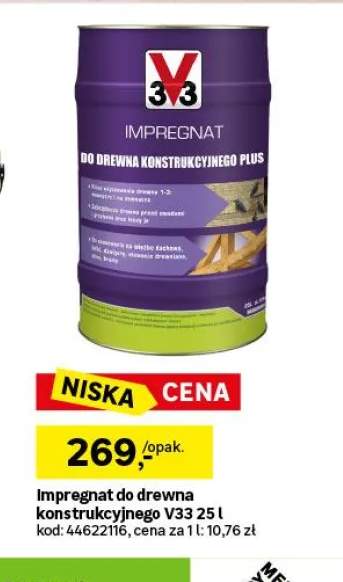 Impregnat do drewna konstrukcyjnego