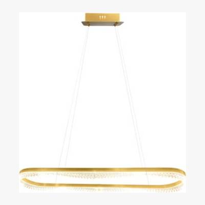 Lampa wisząca Preciosa złota LED Eko Light