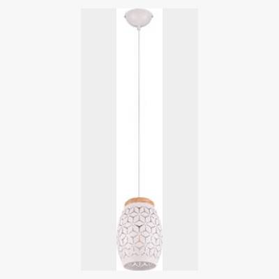 Lampa wisząca Bidar E27 biała Trio Lighting Inter