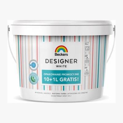 Farba Beckers Designer White Biała 11 l