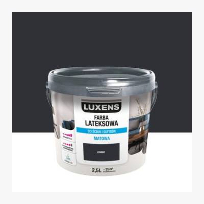 Farba lateksowa Luxens Black 2.5 l