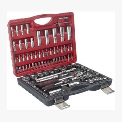 Zestaw kluczy nasadowych 1/2" 1/4" 108 sztuk Rockworth