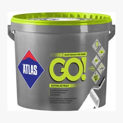 Gotowa gładź szpachlowa pod wałek Atlas GO 28 kg