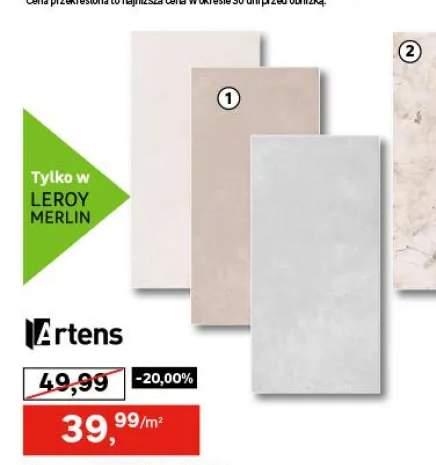 Glazura Shala Cream Mat 30x60 Artens