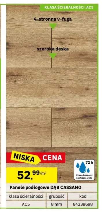Panele podłogowe Dąb Cassano