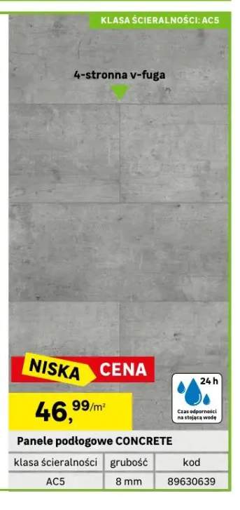 Panele podłogowe Concrete Swiss Krono