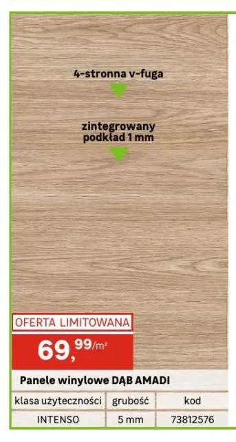 Panele winylowe Dąb Amadi