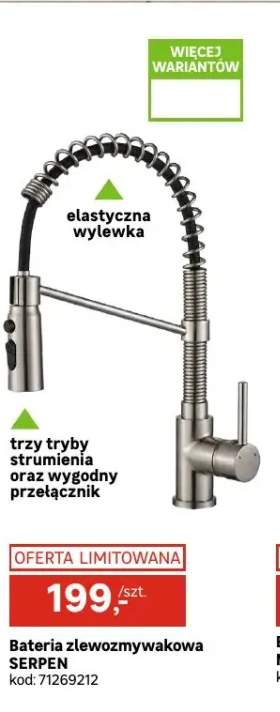 Bateria zlewozmywakowa Serpen