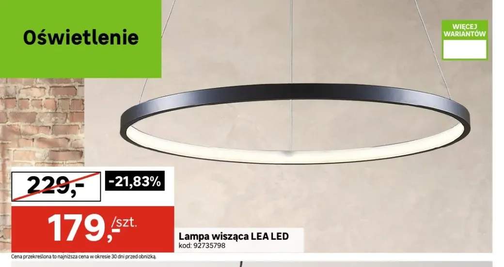 Lampa wisząca Lea LED