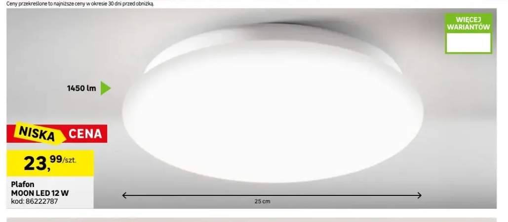 Plafon Moon LED
