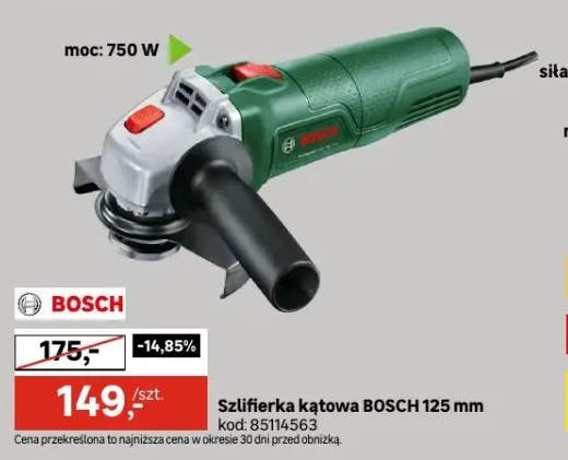 Szlifierka kątowa 125 mm Bosch