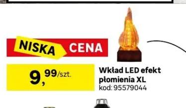 Wkład LED efekt płomienia Xl